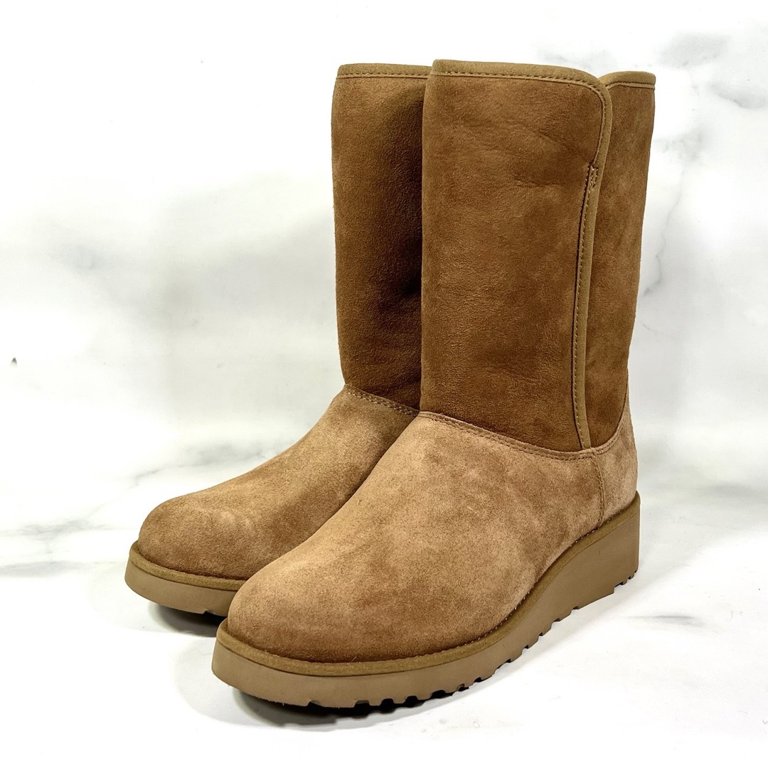 無料発送 【新品未使用】UGG AMIE ブーツ ムートン AMIE ブーツ 楽天