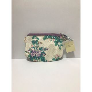 ローラアシュレイ(LAURA ASHLEY)のローラアシュレイ　花柄　ポーチ　新品(ポーチ)