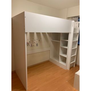 IKEA - IKEA イケア ロフトベッド STUVA デスク 収納の通販｜ラクマ