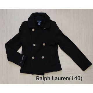 ラルフローレン(Ralph Lauren)のラルフローレン・ジャケットPコート アウター・黒・サイズ140(ジャケット/上着)