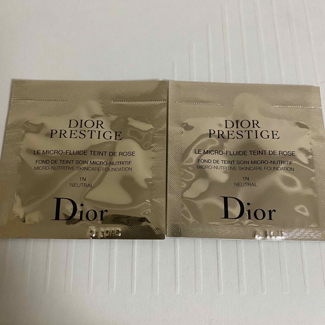 Dior(ディオール)のDior プレステージ ルフルイド タン ドゥ ローズ 1Nニュートラル コスメ/美容のベースメイク/化粧品(ファンデーション)の商品写真