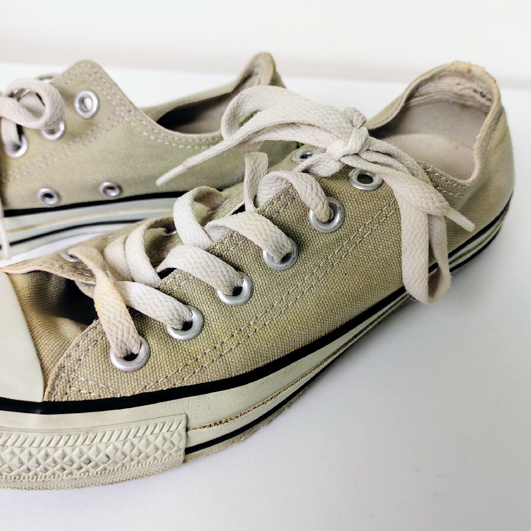 ALL STAR（CONVERSE）(オールスター)のCONVERSE ALL STAR☆ライトカーキシューズ　23.5　スニーカー レディースの靴/シューズ(スニーカー)の商品写真