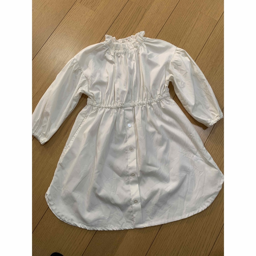 apres les cours(アプレレクール)のアプレレクール　シャツワンピース キッズ/ベビー/マタニティのキッズ服女の子用(90cm~)(ワンピース)の商品写真