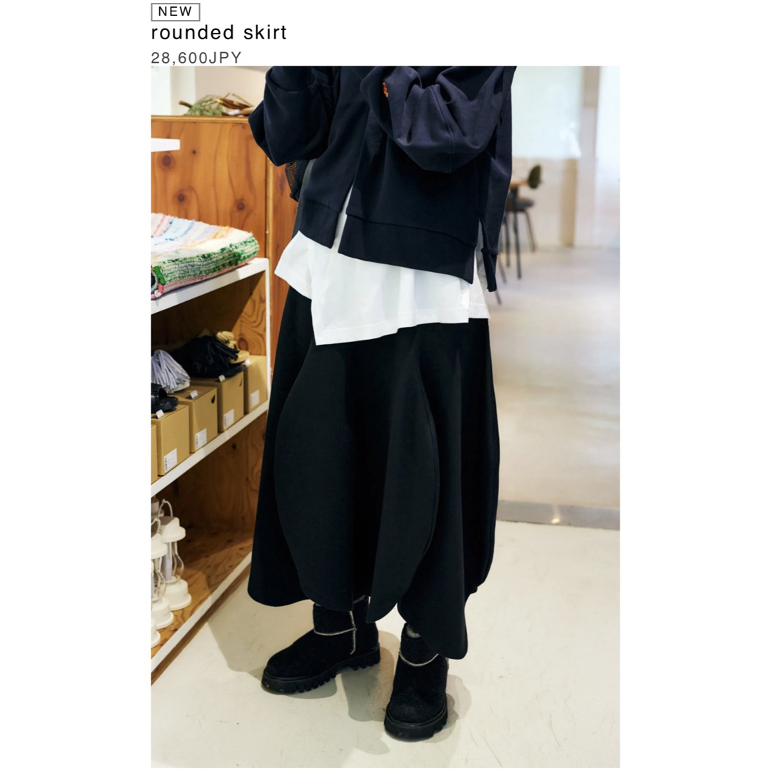 【nagonstans】rounded skirtのサムネイル