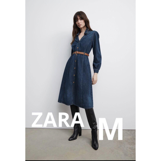 ZARA★デニムワンピース　M 試着のみ