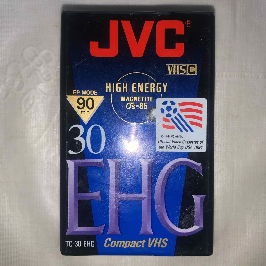 KENWOOD(ケンウッド)のJVC TC30EHGB 30分空白VHS-Cテープ スマホ/家電/カメラのカメラ(ビデオカメラ)の商品写真