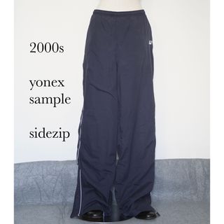 1990s YONEX sample ナイロンバギーパンツ　サイドジップ(その他)