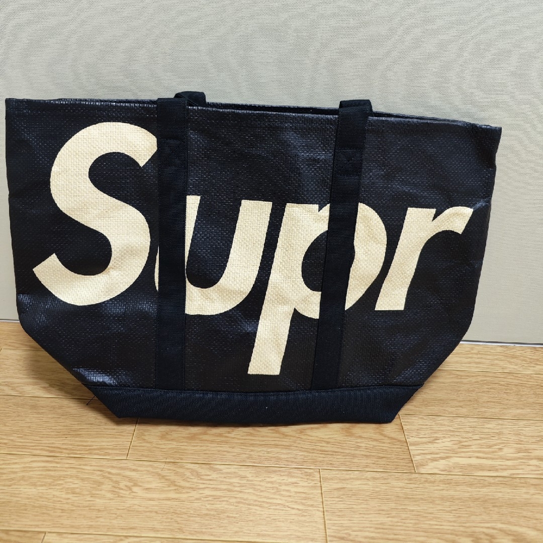 Supreme - 20SS SUPREME Raffia Tote Bag 黒 シュプリームの通販 by し