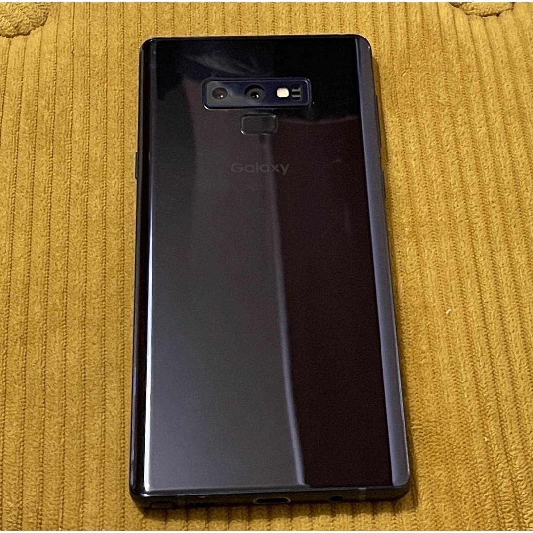 Galaxy(ギャラクシー)のgalaxy note9 SCV40 ブルー 中古 スマホ/家電/カメラのスマートフォン/携帯電話(スマートフォン本体)の商品写真