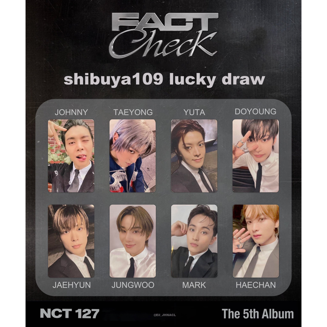 NCT127 Sticker DeluxeBox トレカ マーク⚠️初期難あり - K-POP/アジア NCT127 Sticker DeluxeBox トレカ マーク⚠️初期難あり - K-POP/アジア