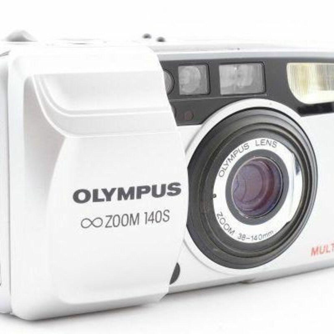 【美品】OLYMPUS オリンパス ZOOM 140S コンパクトフィルムカメラ スマホ/家電/カメラのカメラ(フィルムカメラ)の商品写真