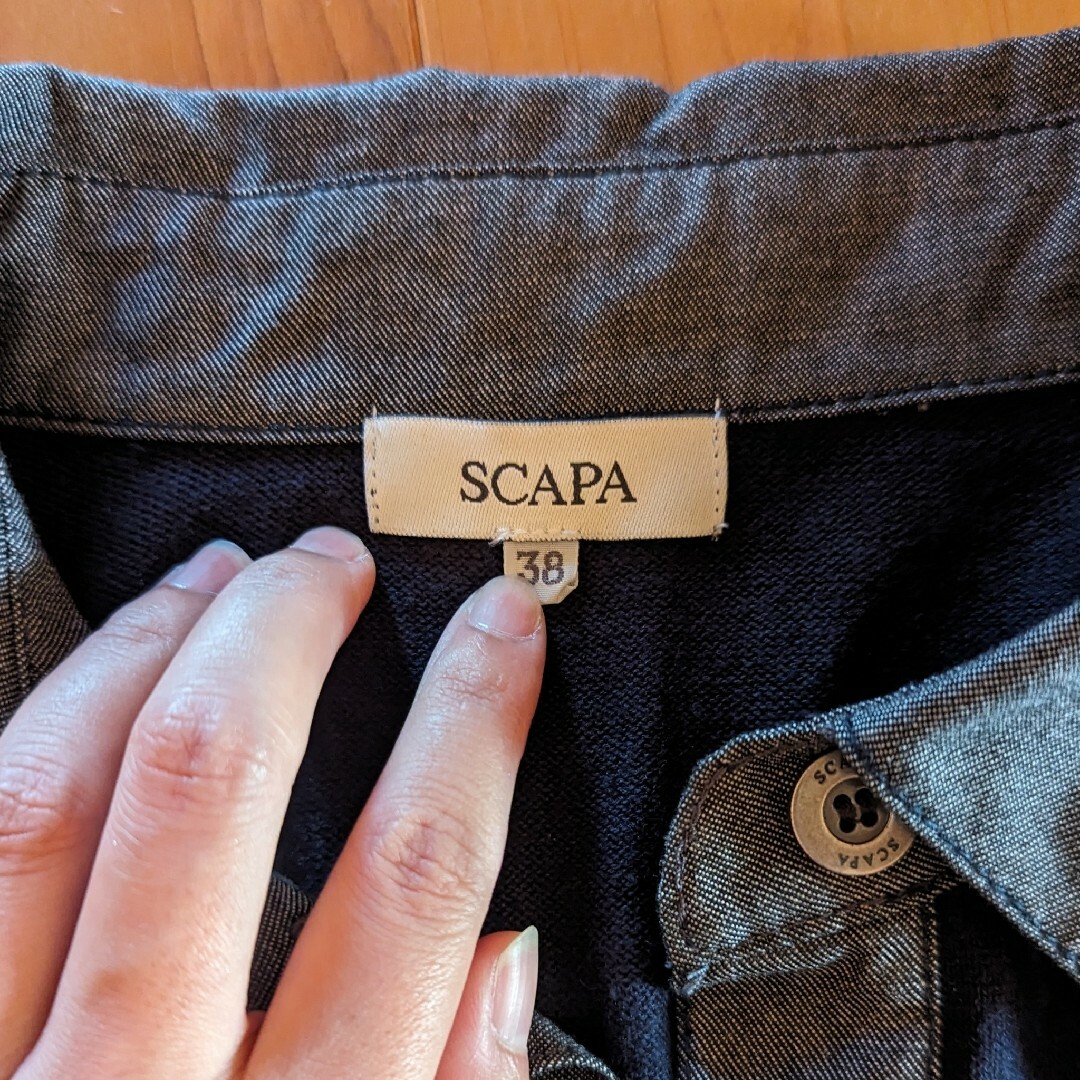 SCAPA - SCAPA スキャハ◇レディースカットソー◇Mサイズ◇ネイビーの ...