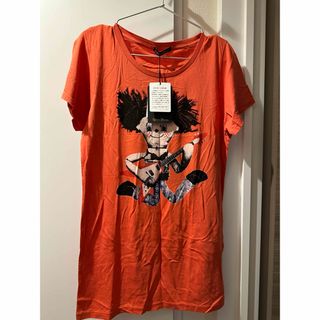 ヒステリックグラマー(HYSTERIC GLAMOUR)のヒステリックグラマー　Tシャツワンピ　新品未使用品(ミニワンピース)