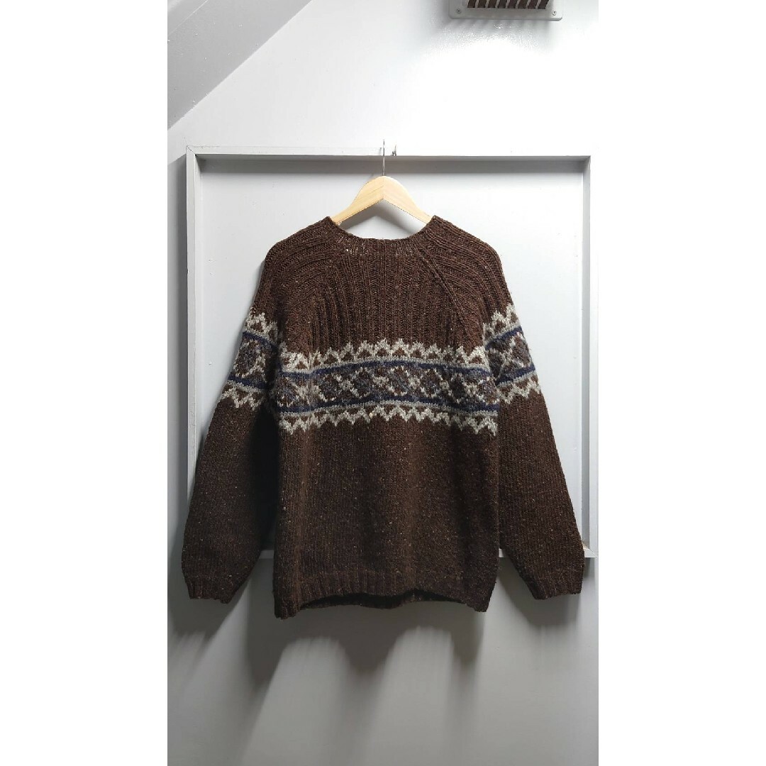 90-00’s J.CREW 白タグ “HAND KNIT” ニット セーター