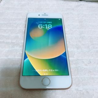 アイフォーン(iPhone)のiPhone8 64GB ゴールド ピンクゴールド(スマートフォン本体)