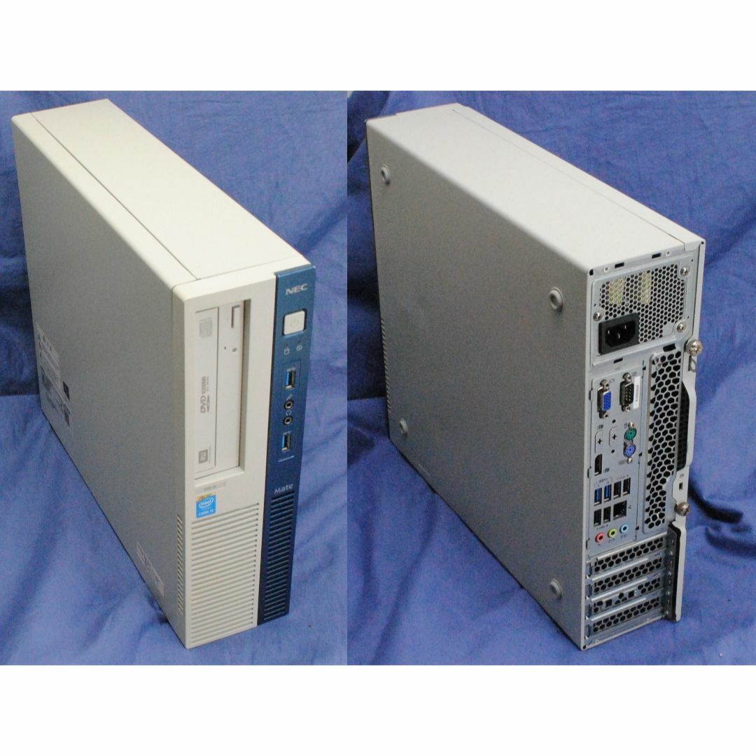爆速SSD!PC+19ワイドモニターセット/NEC 15-4590 即使用可！