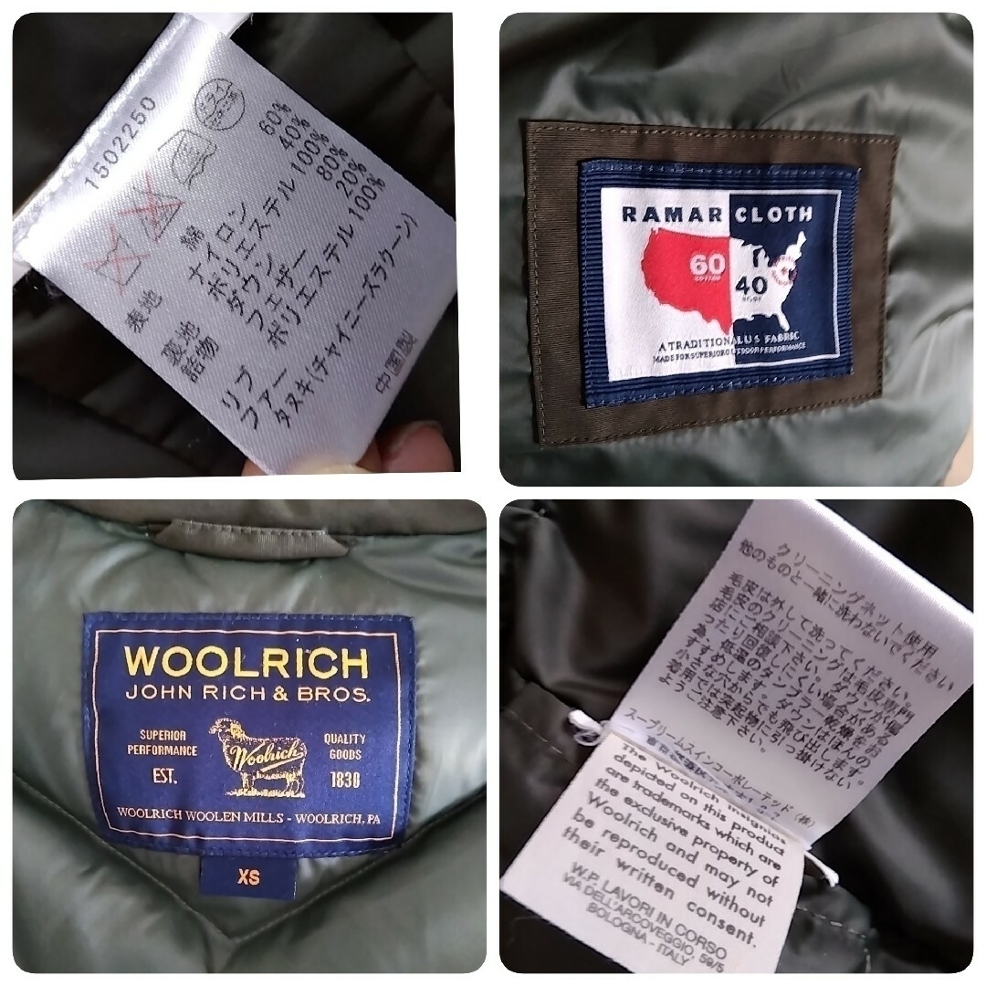 WOOLRICH(ウールリッチ)のウールリッチ☆ファー　カーキーダウン レディースのジャケット/アウター(ダウンコート)の商品写真