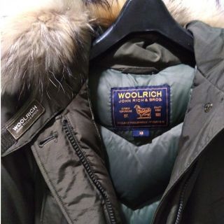 ウールリッチ(WOOLRICH)のウールリッチ☆ファー　カーキーダウン(ダウンコート)