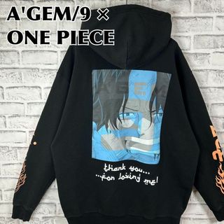 A'GEM/9 × ONE PIECE エージェムナイン コラボパーカー エース(パーカー)