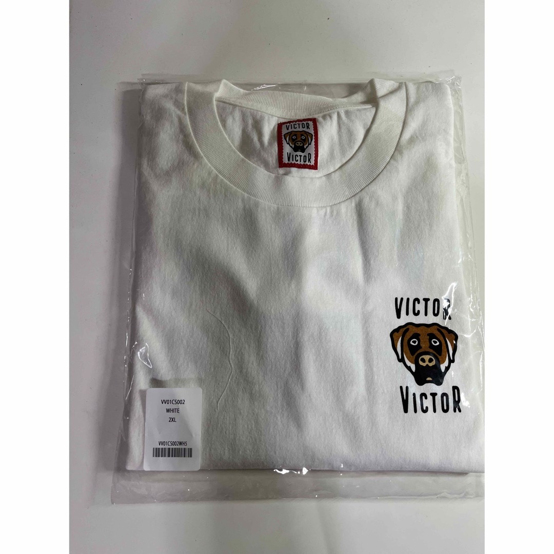 HUMAN MADE(ヒューマンメイド)のVictor Victor Worldwid T-Shirt "White" メンズのトップス(Tシャツ/カットソー(半袖/袖なし))の商品写真