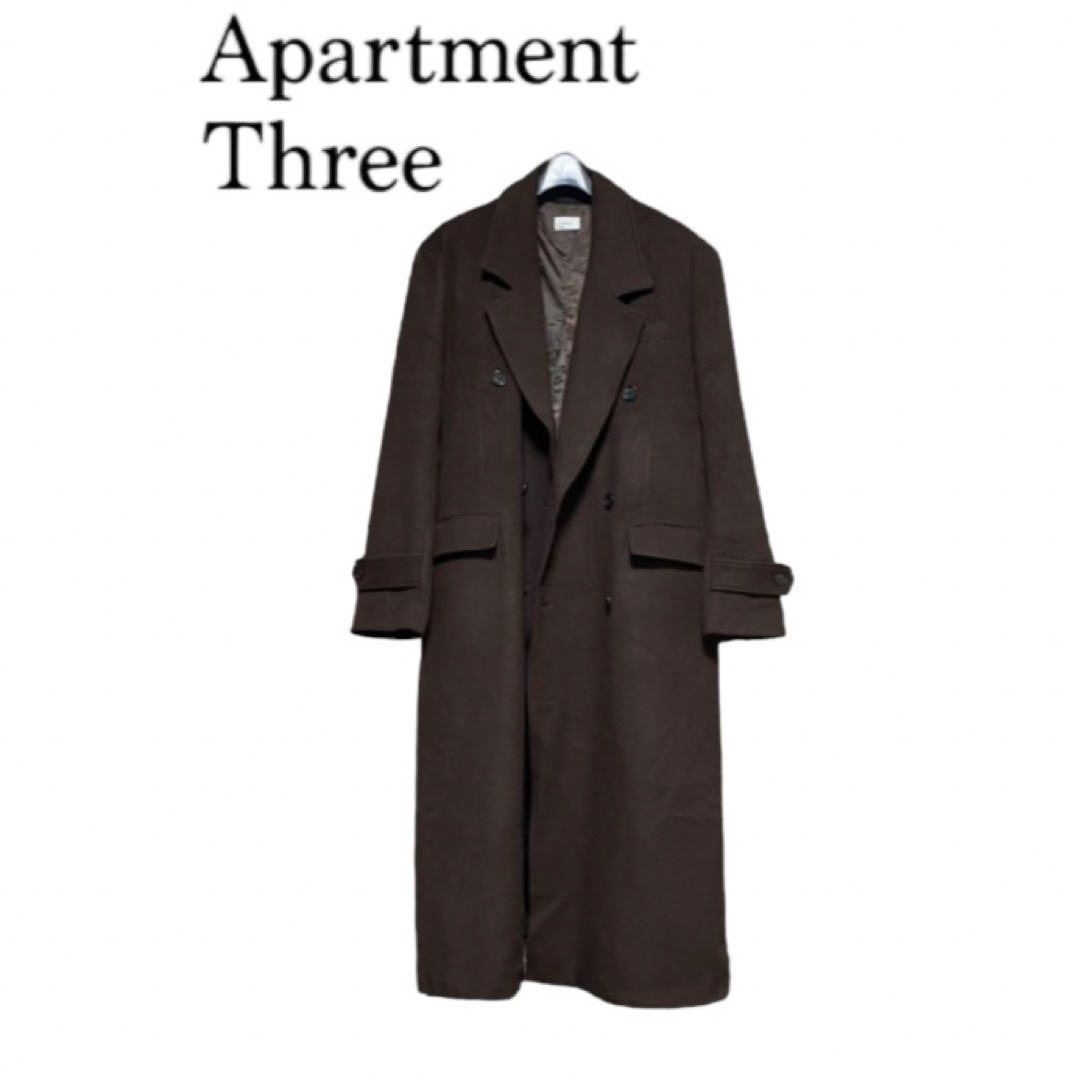 Apartment Three】ダブルブレスト overcoatの通販 by ブルーマリーs
