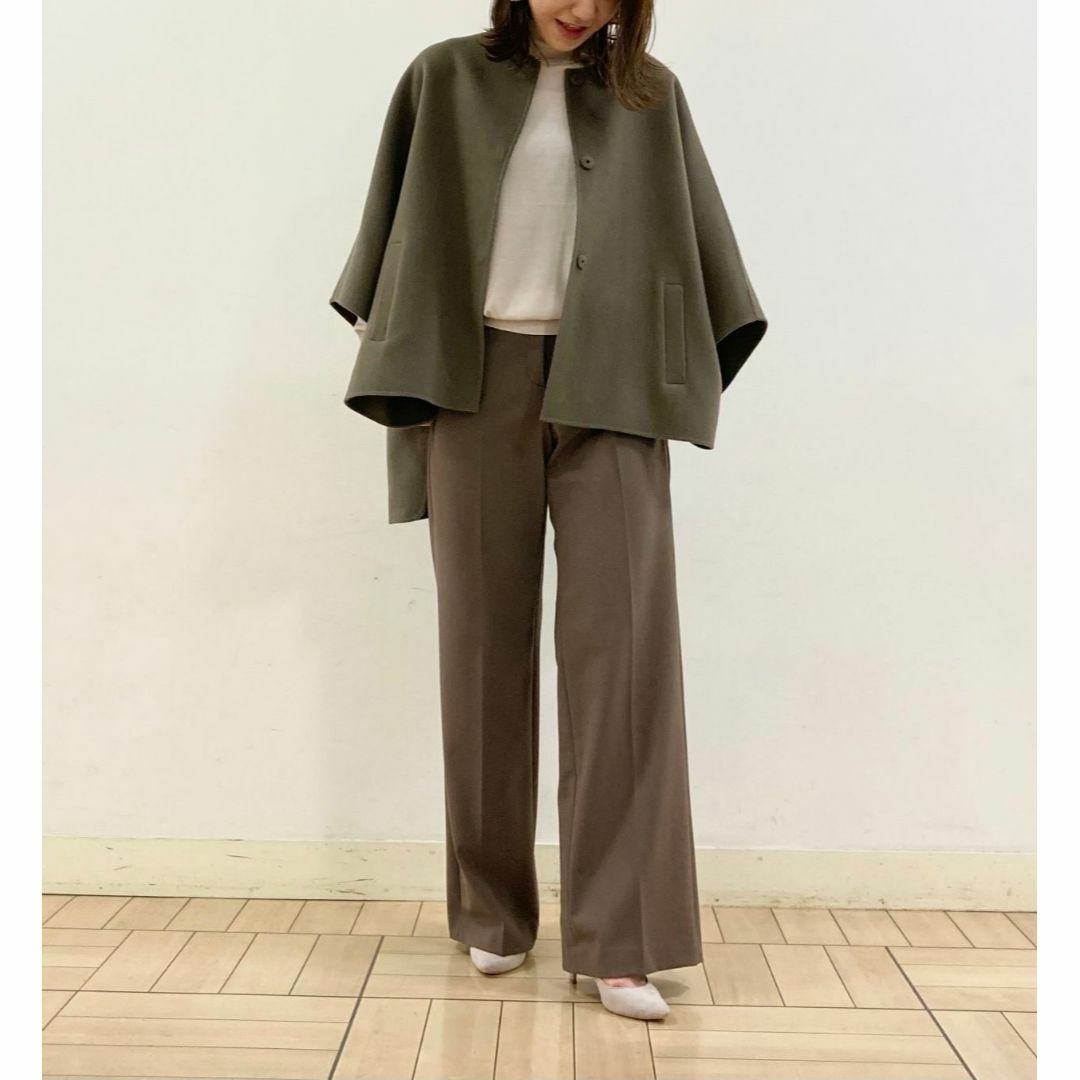 Theory luxe - theory luxe 22AW ポンチョコートケープ ブラウン Theory luxe - theory luxe 22AW ポンチョコートケープ ブラウン