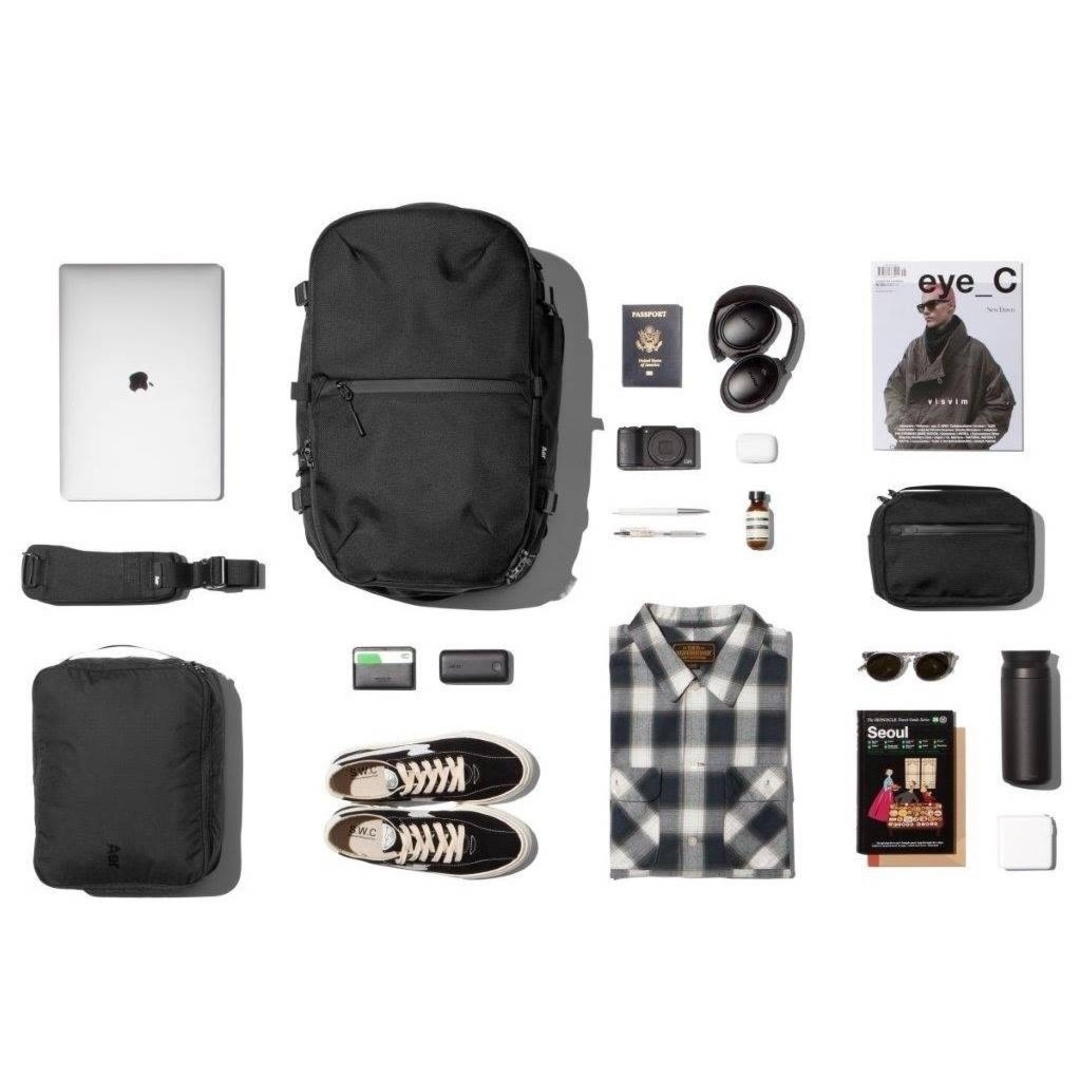 AER(エアー)のAer Travel Pack3 エアー トラベルパック3ブラック メンズのバッグ(バッグパック/リュック)の商品写真