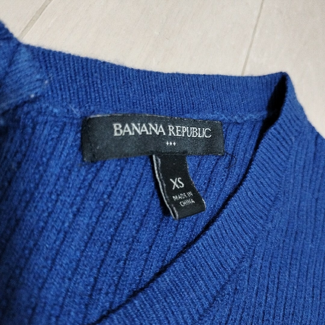 Banana Republic(バナナリパブリック)のバナナリパブリックブルーの上品なセーター レディースのトップス(ニット/セーター)の商品写真