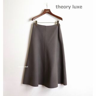 セオリーリュクス(Theory luxe)のtheory luxe 22AW Aラインスカート LIGHT  REVER(ひざ丈スカート)