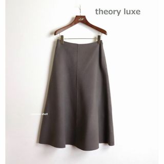 セオリーリュクス(Theory luxe)のtheory luxe 22AW Aラインスカート LIGHT  REVER(ひざ丈スカート)