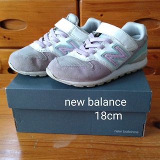 ニューバランス(New Balance)のnew balance 996 キッズスニーカー18cm(スニーカー)