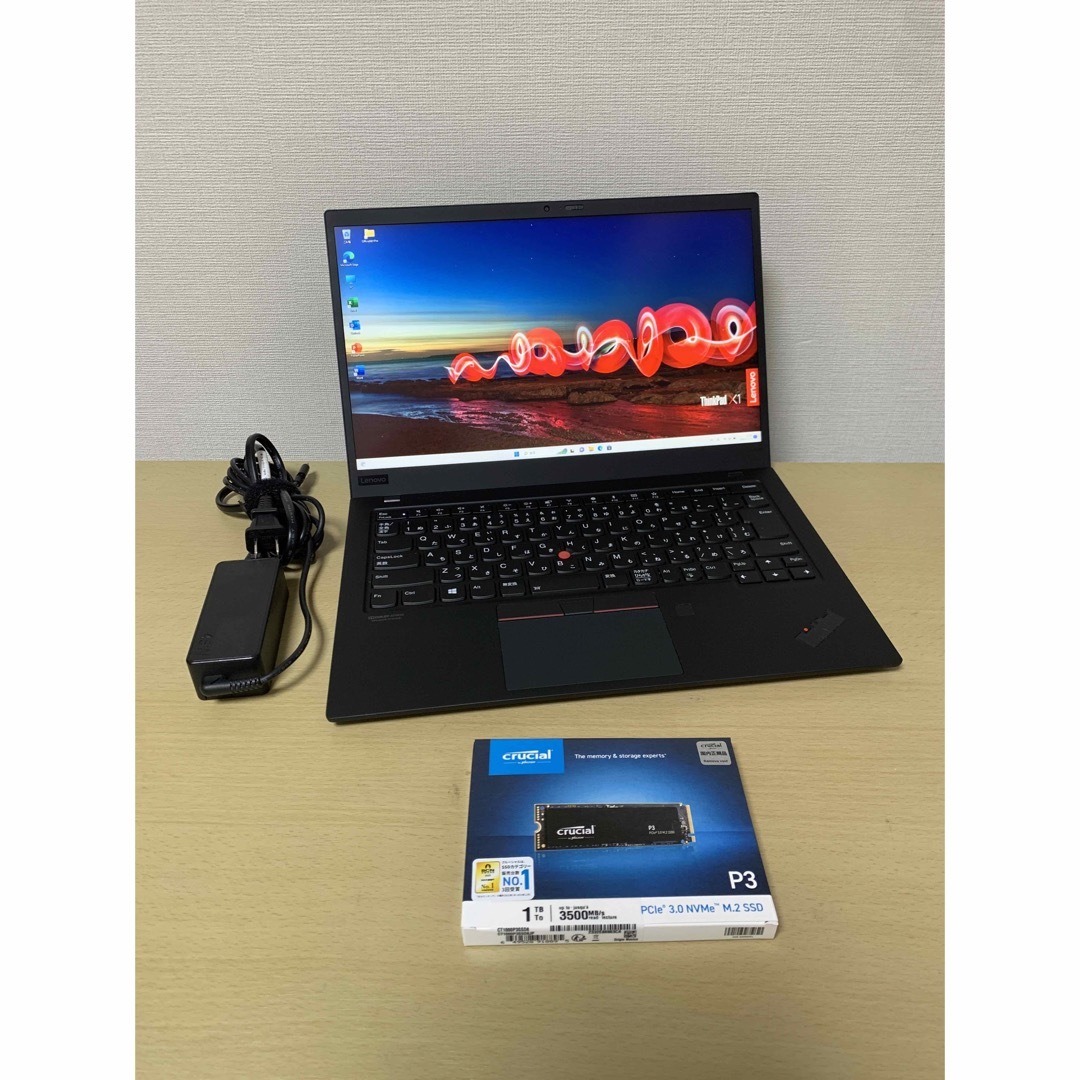 美品Thinkpad 7Gen X1 carbon i5-10th 8G/1TB