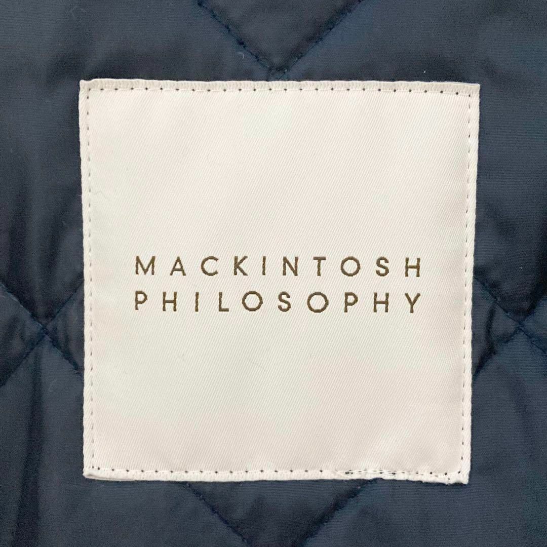 MACKINTOSH PHILOSOPHY(マッキントッシュフィロソフィー)の美品　マッキントッシュフィロソフィー　キルティングコート　花柄　36 レディースのジャケット/アウター(ロングコート)の商品写真