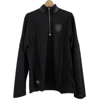 ニジュウサンク(23区)の【新品タグ付】 23区 スポーツ オンワード樫山 Lサイズ ブラック ボーダー(Tシャツ/カットソー(七分/長袖))