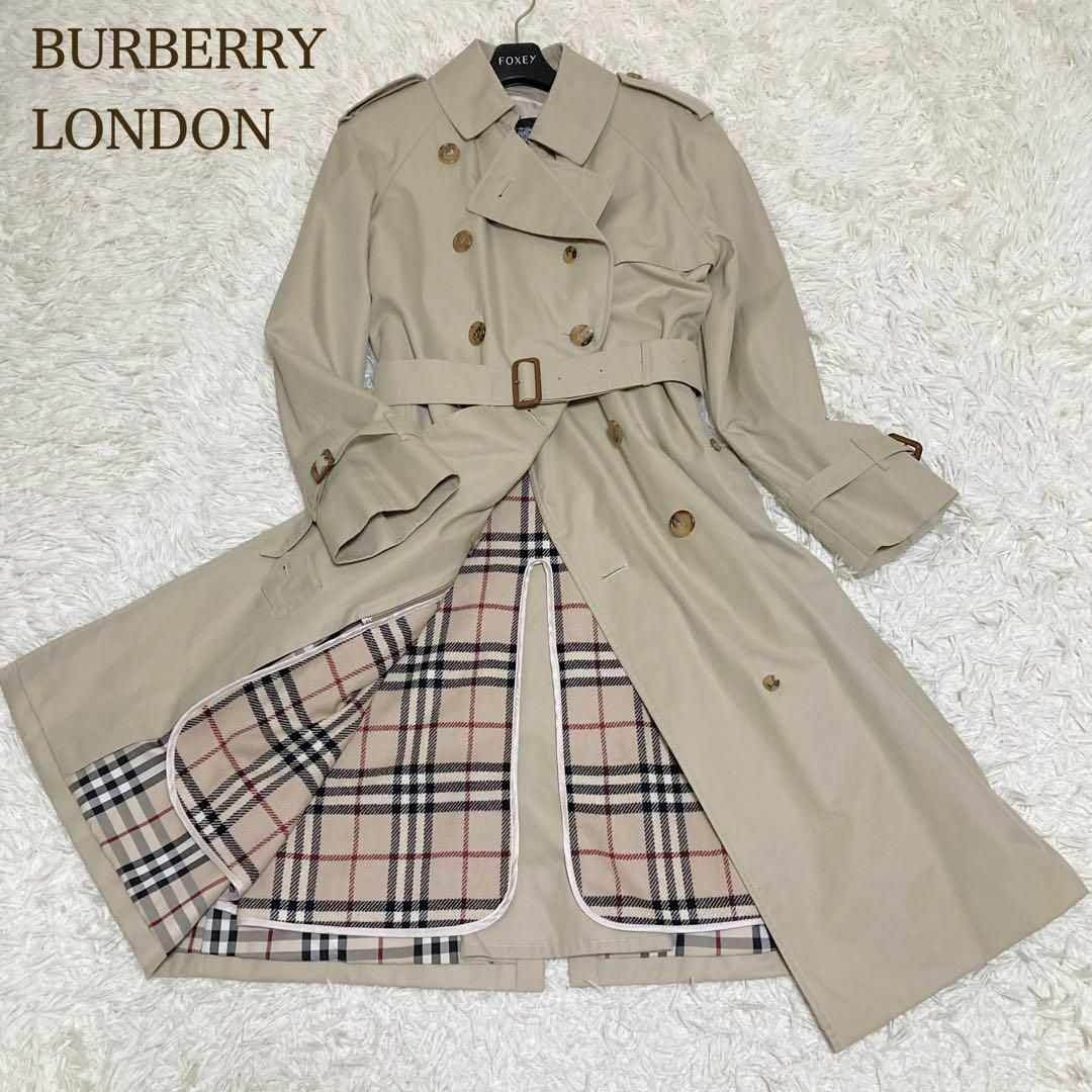 BURBERRY - バーバリーロンドン トレンチコート 大きいサイズ 44 3L ...