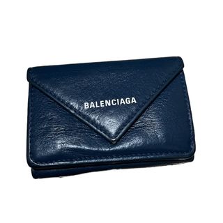 ♡美品♡BALENCIAGA ミニウォレット  ネイビー