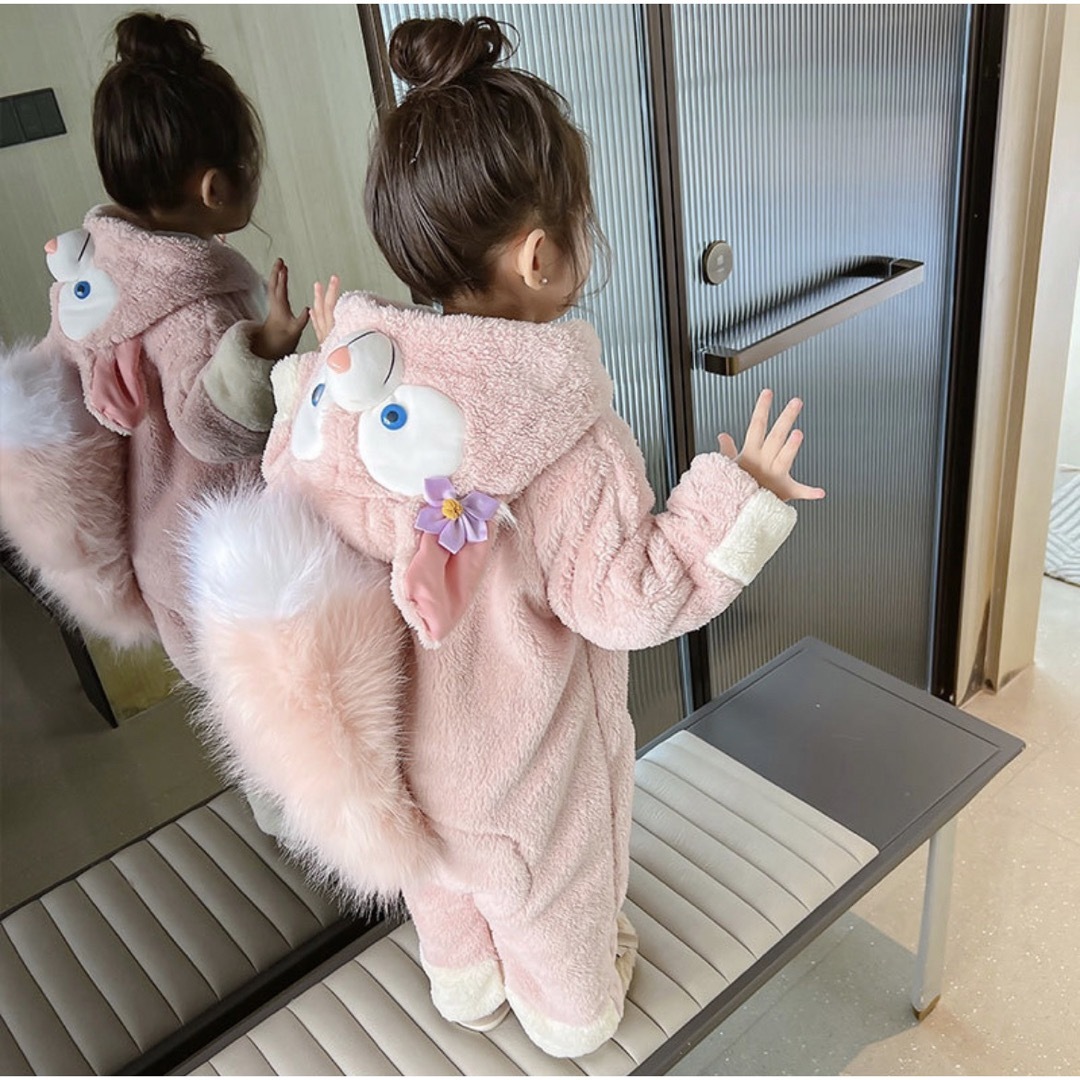即発送✨130リーナベル風 着ぐるみ 女の子 ディズニー ダッフィー ... ダッフィー 風 着ぐるみ
