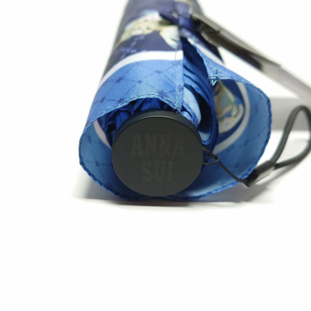 ANNA SUI(アナスイ)の【新品タグ付き】アナスイ シナモロールコラボ 晴雨兼用折り畳み傘 ネイビー レディースのファッション小物(傘)の商品写真