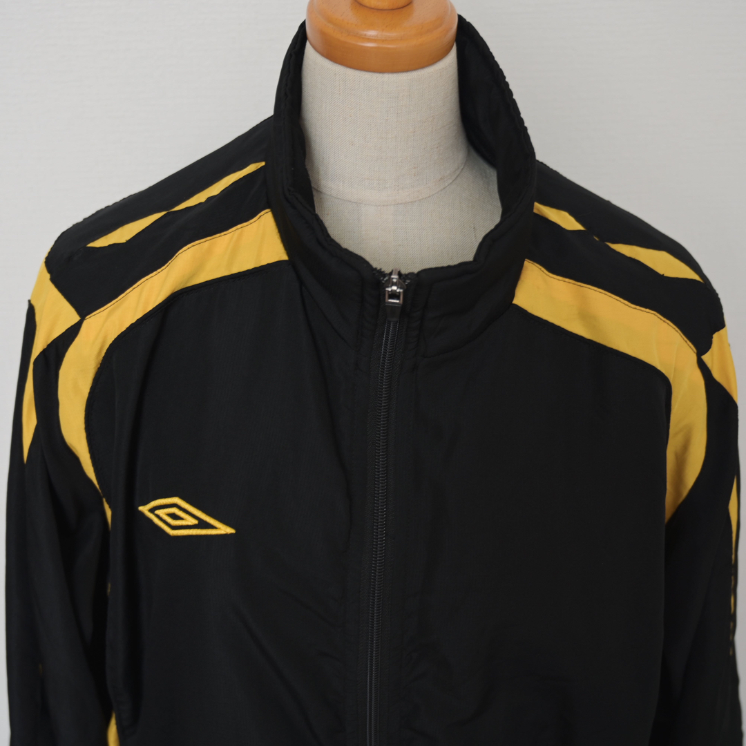 1990s umbro NYLON jacket tech Black old