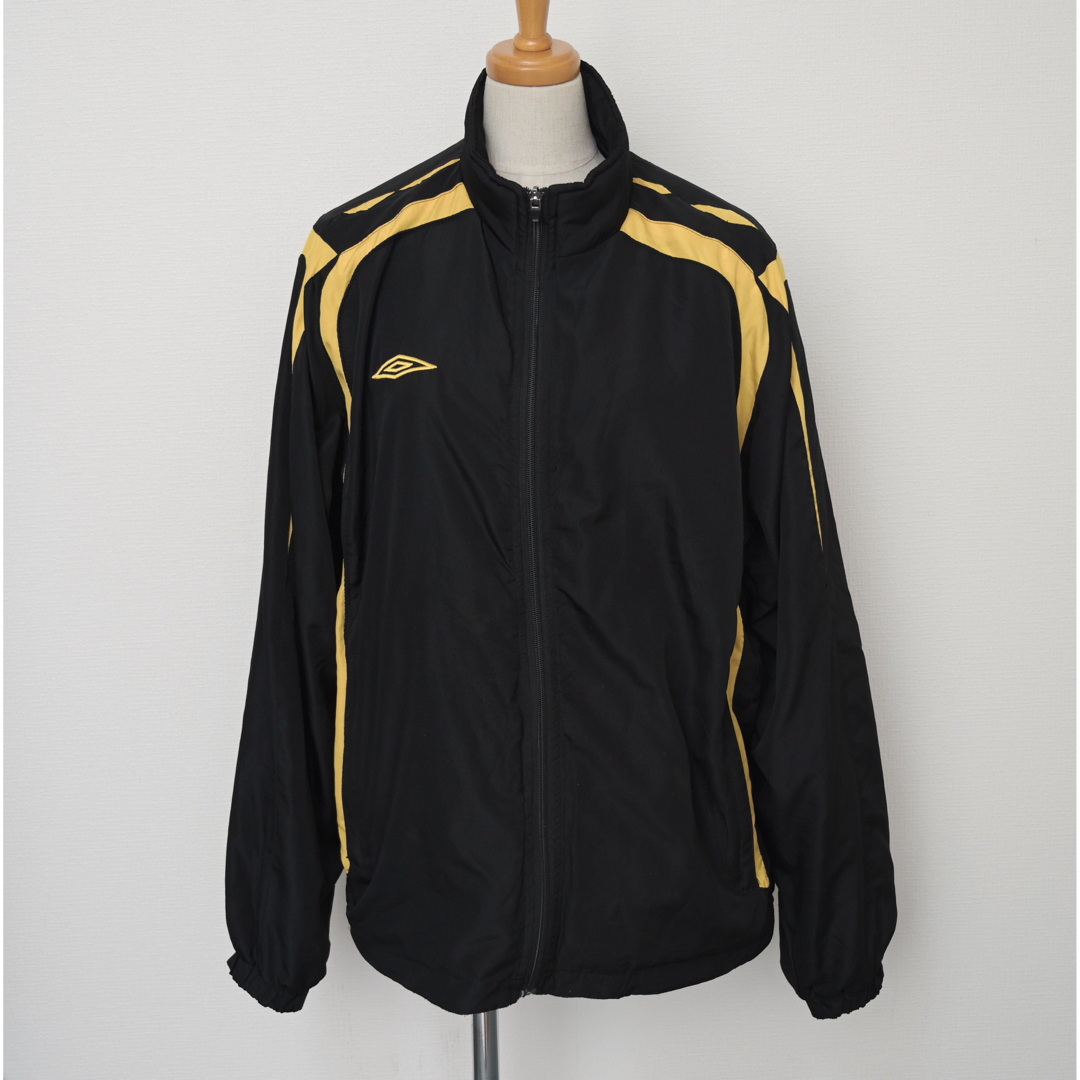 1990s umbro NYLON jacket tech Black old