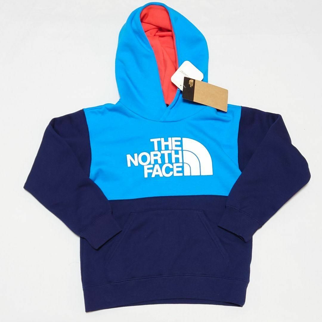 THE NORTH FACE(ザノースフェイス)の【新品タグ付き】ザノースフェイス スウェットフーディ NYJ62264 130 キッズ/ベビー/マタニティのキッズ服男の子用(90cm~)(ジャケット/上着)の商品写真