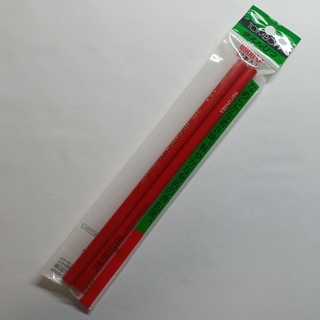 トンボエンピツ(トンボ鉛筆)のトンボ / 赤えんぴつ 2本(鉛筆)