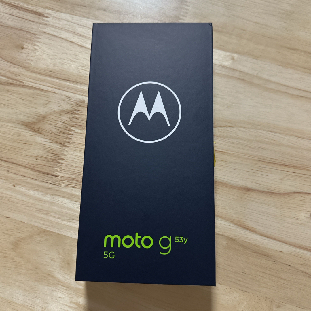 スマートフォン携帯電話MOTOROLA moto g53y 5G A301MO インクブラック