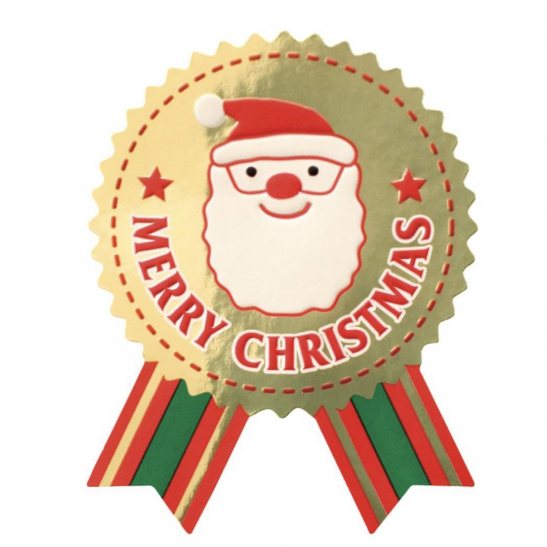 Xmas クリスマス リボン付き ラッピング袋 大 ミント 雪だるま + シール インテリア/住まい/日用品のオフィス用品(ラッピング/包装)の商品写真
