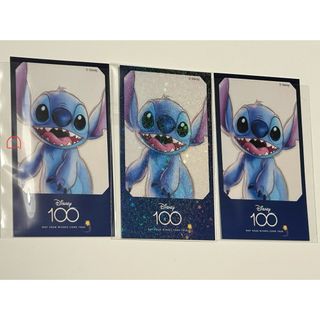 スティッチ(STITCH)のディズニー　スティッチ　イオン　ホログラム含むステッカー　3枚セット(キャラクターグッズ)