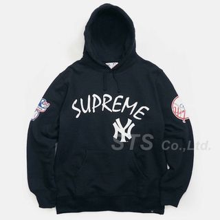 シュプリーム(Supreme)の15SS Supreme Yankees Hooded Sweatshirt M(パーカー)