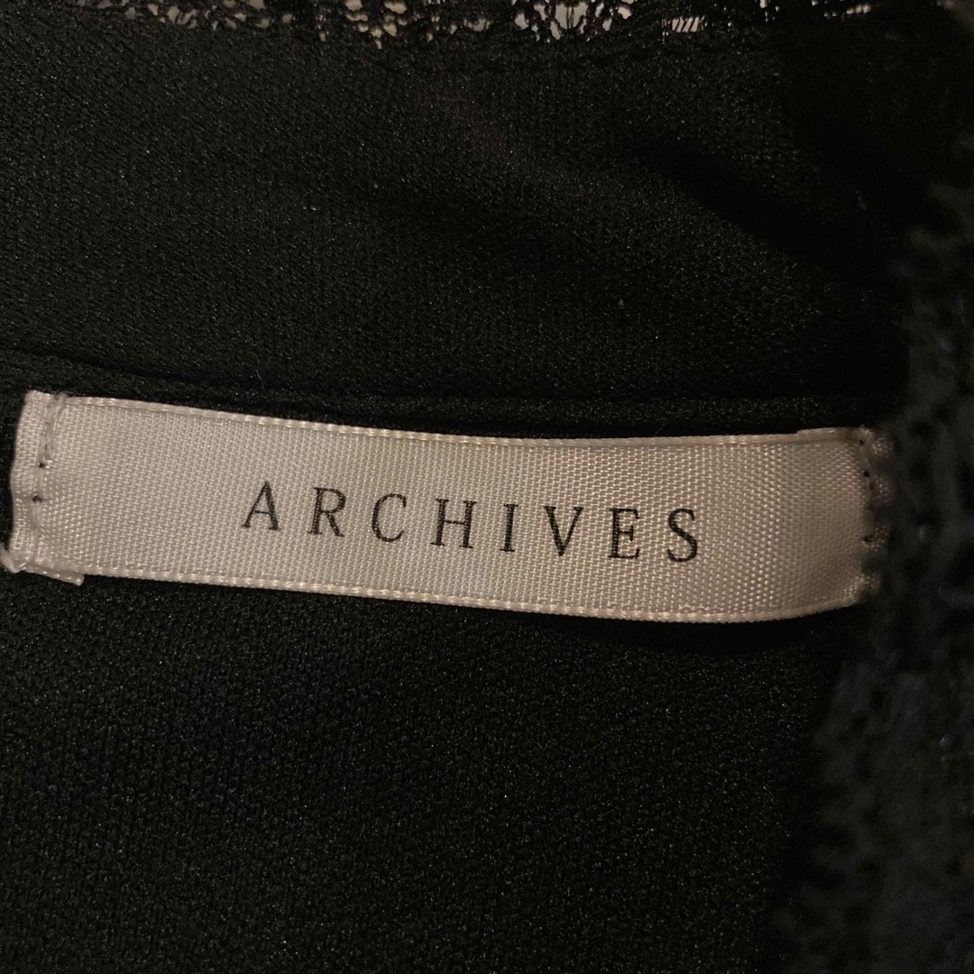 archives(アルシーヴ)のarchives シースルートップス レディースのトップス(カットソー(長袖/七分))の商品写真