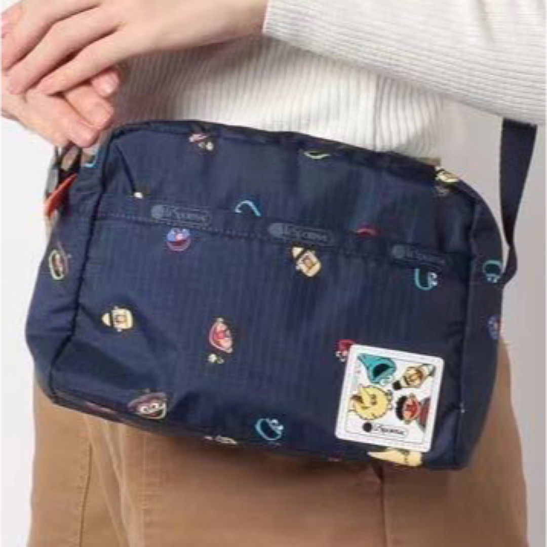 LeSportsac　レスポートサック　ショルダーバッグ　セサミネイバーズ