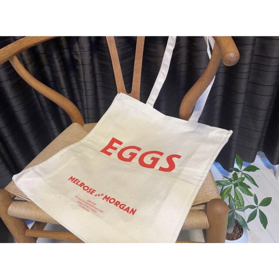 6 (ROKU)(ロク)のMELROSE AND MORGAN 'EGGS' CANVAS BAG メンズのバッグ(トートバッグ)の商品写真