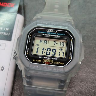 ジーショック(G-SHOCK)のカシオ/CASIO G-SHOCK/Gショック DW-5600 クリアホワイト(腕時計(デジタル))